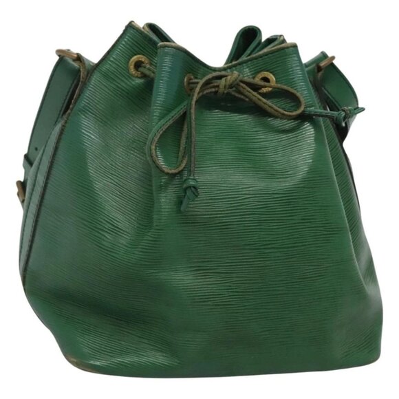 LOUIS VUITTON Epi Petit Noe Shoulder Bag Green - Picture 1 of 16